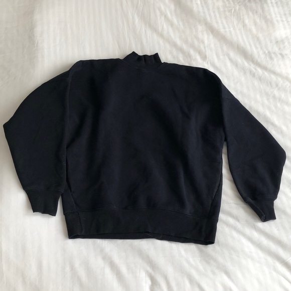 ARITZIA TNA COZY FLEECE MEGA BOYFRIEND SWEATSHIRT SIZE 1 - Picture 2 of 6